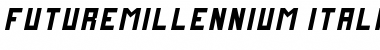 FutureMillennium Italic Font