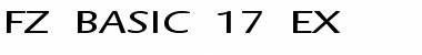 FZ BASIC 17 EX Normal Font