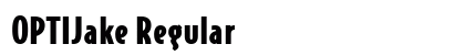OPTIJake Regular Preview