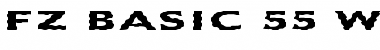 FZ BASIC 55 WAVEY EX Normal Font