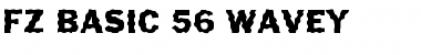 Download FZ BASIC 56 WAVEY Font