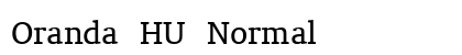 Oranda HU Normal preview