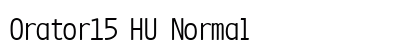 Orator15 HU Normal preview