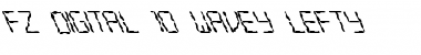 FZ DIGITAL 10 WAVEY LEFTY Normal Font