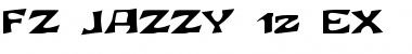 Download FZ JAZZY 12 EX Font