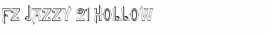 FZ JAZZY 21 HOLLOW Normal Font