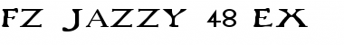 FZ JAZZY 48 EX Normal Font
