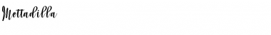 Mettadilla Regular Font