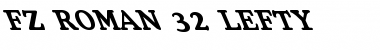 FZ ROMAN 32 LEFTY Normal Font