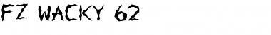 FZ WACKY 62 Normal Font