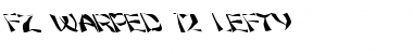 FZ WARPED 12 LEFTY Normal Font