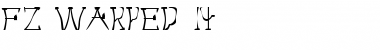 FZ WARPED 14 Normal Font