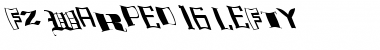 FZ WARPED 16 LEFTY Normal Font