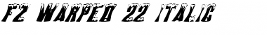 FZ WARPED 22 ITALIC Normal Font