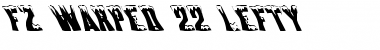 Download FZ WARPED 22 LEFTY Font