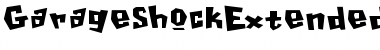 GarageShockExtended Regular Font