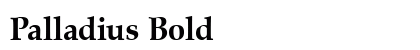 Palladius Bold preview