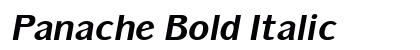 Panache Bold Italic Preview