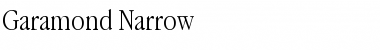 Download Garamond Narrow Font