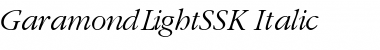 Download GaramondLightSSK Font