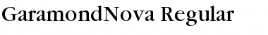 Download GaramondNova Font