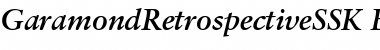 Download GaramondRetrospectiveSSK Font