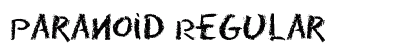 Paranoid Regular preview