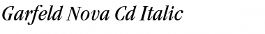 Garfeld-Nova-Cd Italic Font