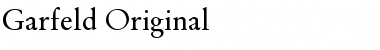 Garfeld-Original Regular Font