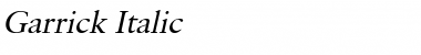 Download Garrick Font