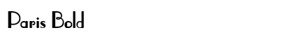 Paris Bold preview