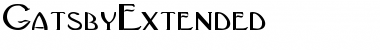 GatsbyExtended Regular Font