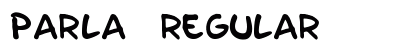 Parla Regular preview