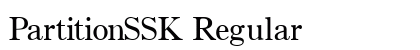 PartitionSSK Regular preview