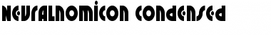Neuralnomicon Condensed Condensed Font