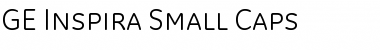 GE Inspira Small Caps Regular Font