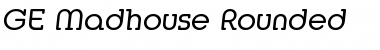 GE Madhouse Rounded Regular Font