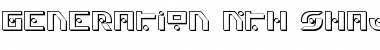 Download Generation Nth Shadow Font Download Generation Nth Shadow Font