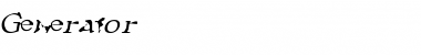 Download Generator Font