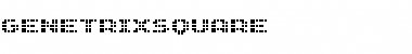 GenetrixSquare Regular Font