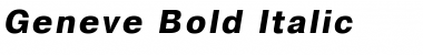 Download Geneve Font