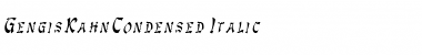 Download GengisKahnCondensed Font Download GengisKahnCondensed Font
