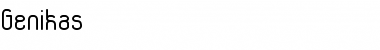 Download Genikas Font Download Genikas Font