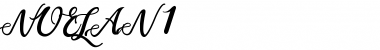 noelan script Font