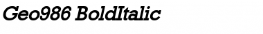 Download Geo986 Font