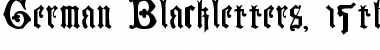 Download German Blackletters, 15th c. Font Download German Blackletters, 15th c. Font
