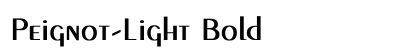 Peignot-Light Bold preview
