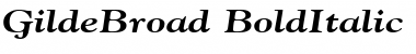 Download GildeBroad Font