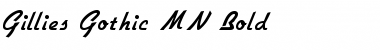 Download Gillies Gothic MN Font Download Gillies Gothic MN Font