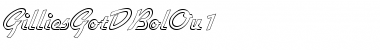 Download GilliesGotDBolOu1 Font Download GilliesGotDBolOu1 Font